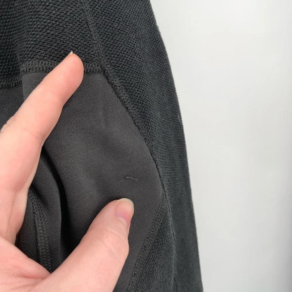 THE NORTH FACE Full Zip Sweatshirt Men L Grey Pockets Outdoor Active Layer Gray